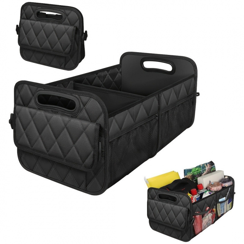 Car Trunk Organizer Foldable Storage Box - منظم صندوق السيارة للسيارات الرياضية متعددة
