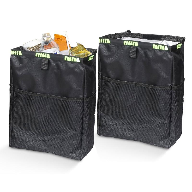 Waterproof Car Trash Can With Lid - سلة مهملات للسيارة لا تتطلب حفرًا،