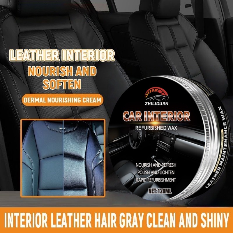 Car Care - كريم ترميم وتغذية الجلد الداخلي للسيارة،