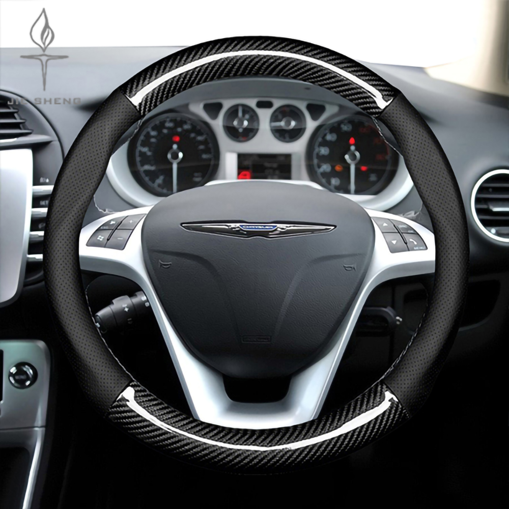 Car Steering Wheel Cover Anti Slip Breathable - غطاء عجلة قيادة السيارة لكرايسلر 300