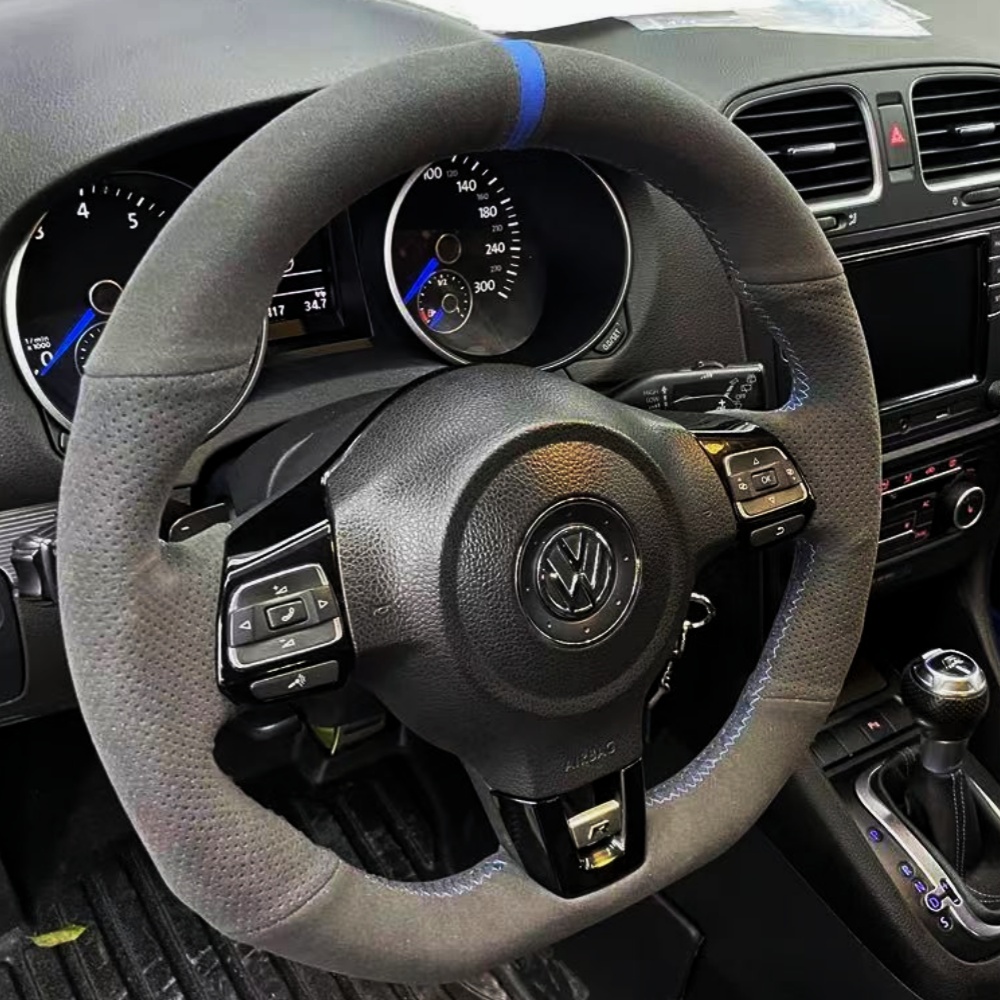 غطاء عجلة قيادة السيارة المخصص - مراجعة Car Steering Wheel Cover Anti Slip Breathable وسعره
