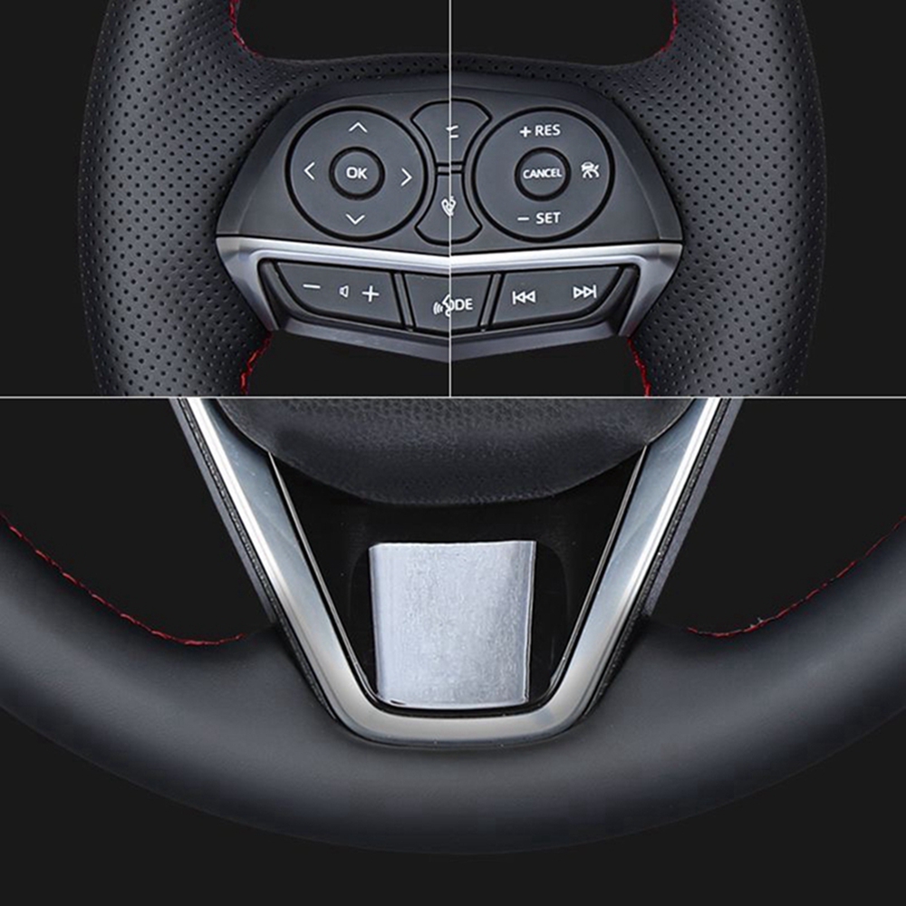 غطاء عجلة قيادة السيارة المخصص - مراجعة Car Steering Wheel Cover Anti Slip Breathable وسعره