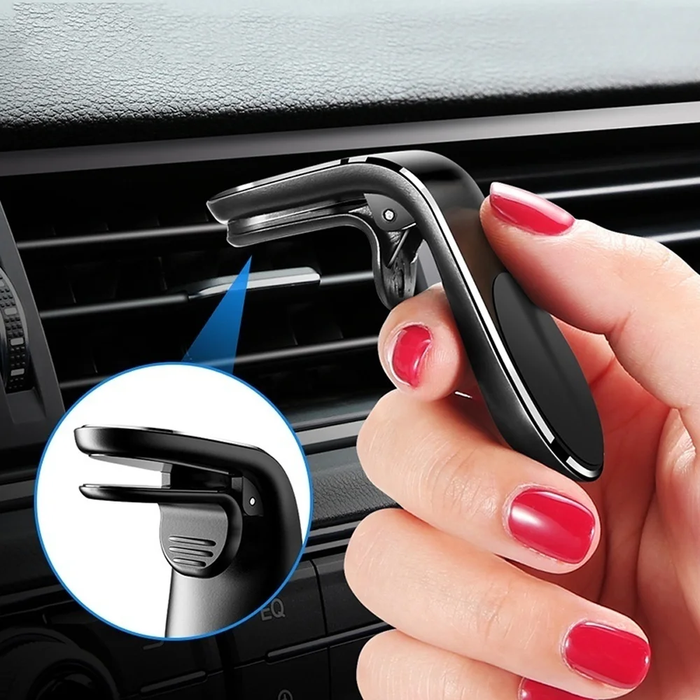 حامل هاتف مغناطيسي للسيارة، حا - مراجعة Magnetic Phone Holder For Car Vent وسعره