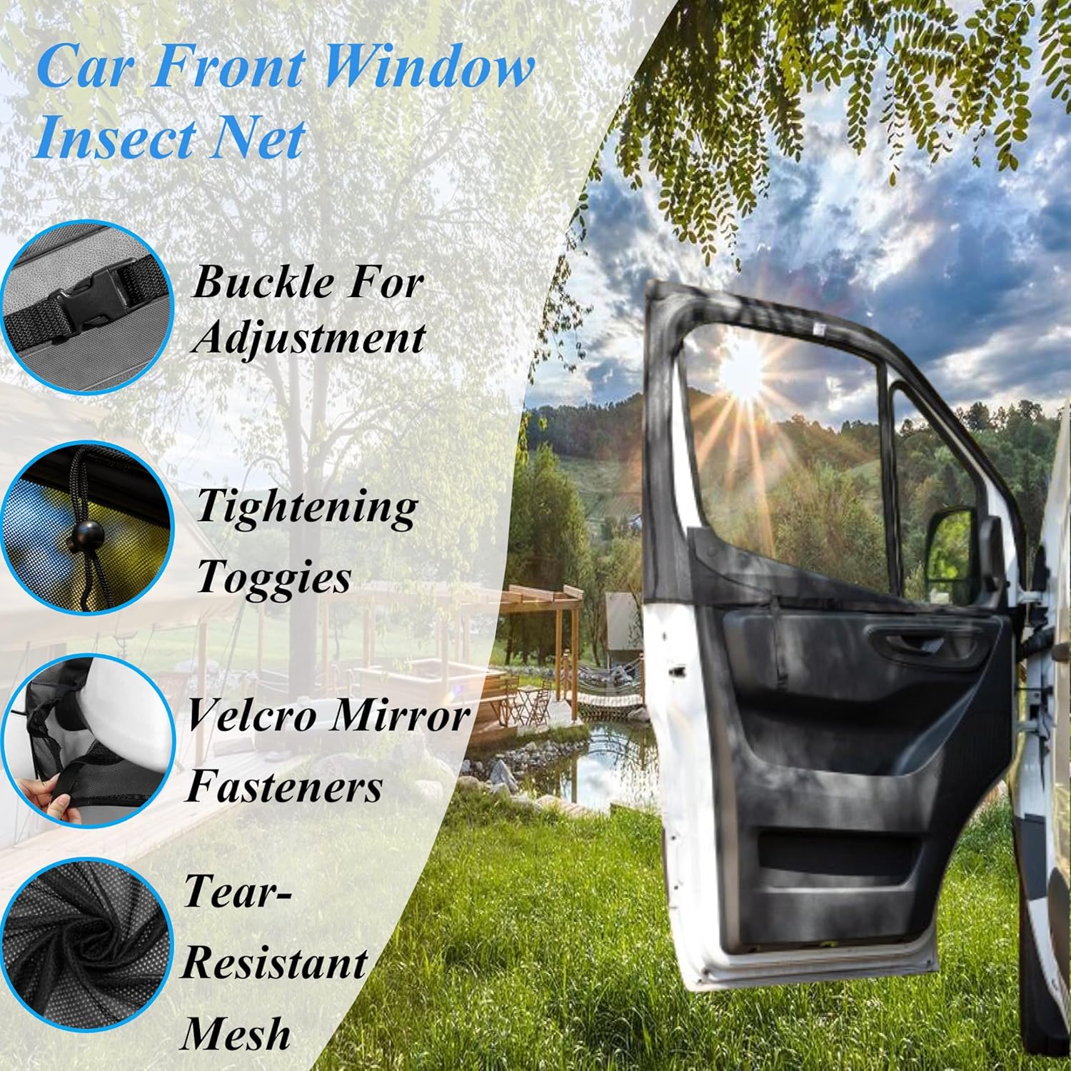 زوج من شاشات حماية النوافذ من  - مراجعة Car Accessories وسعره