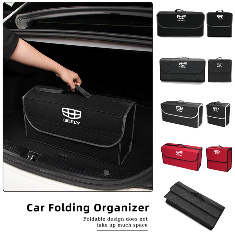 صندوق تخزين قابل للطي لتنظيم ص - مراجعة Car Trunk Organizer Foldable Storage Box وسعره