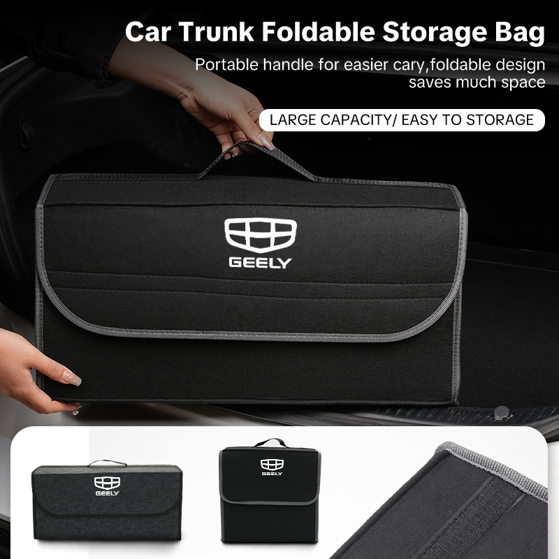 صندوق تخزين قابل للطي لتنظيم ص - مراجعة Car Trunk Organizer Foldable Storage Box وسعره