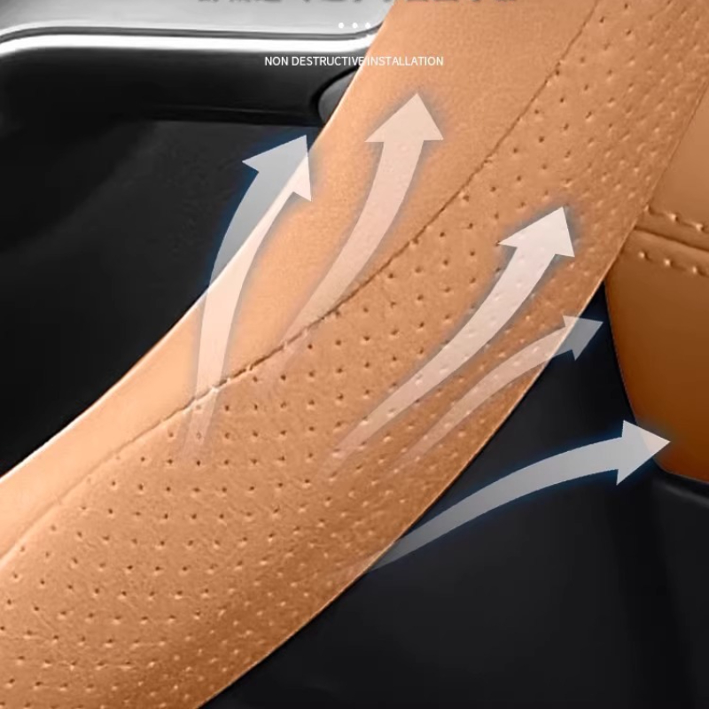 ل BYD أغنية L DM-i غطاء عجلة ا - مراجعة Car Steering Wheel Cover Anti Slip Breathable وسعره
