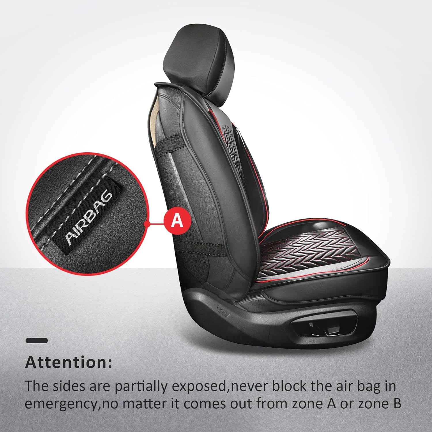 حماية شاملة لمقاعد السيارات، ط - مراجعة Leather Car Seat Covers Full Set Universal وسعره