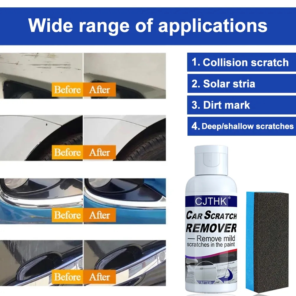 مزيل خدوش السيارة العناية بالط - مراجعة Car Scratch Repair Polishing Wax Paste وسعره