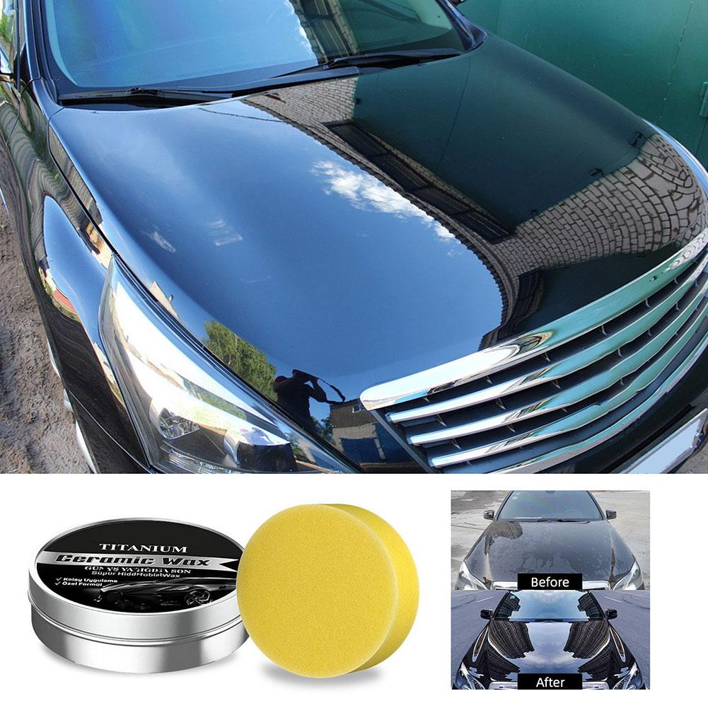 كريم شمع سيراميك التيتانيوم 10 - مراجعة Car Scratch Repair Polishing Wax Paste وسعره