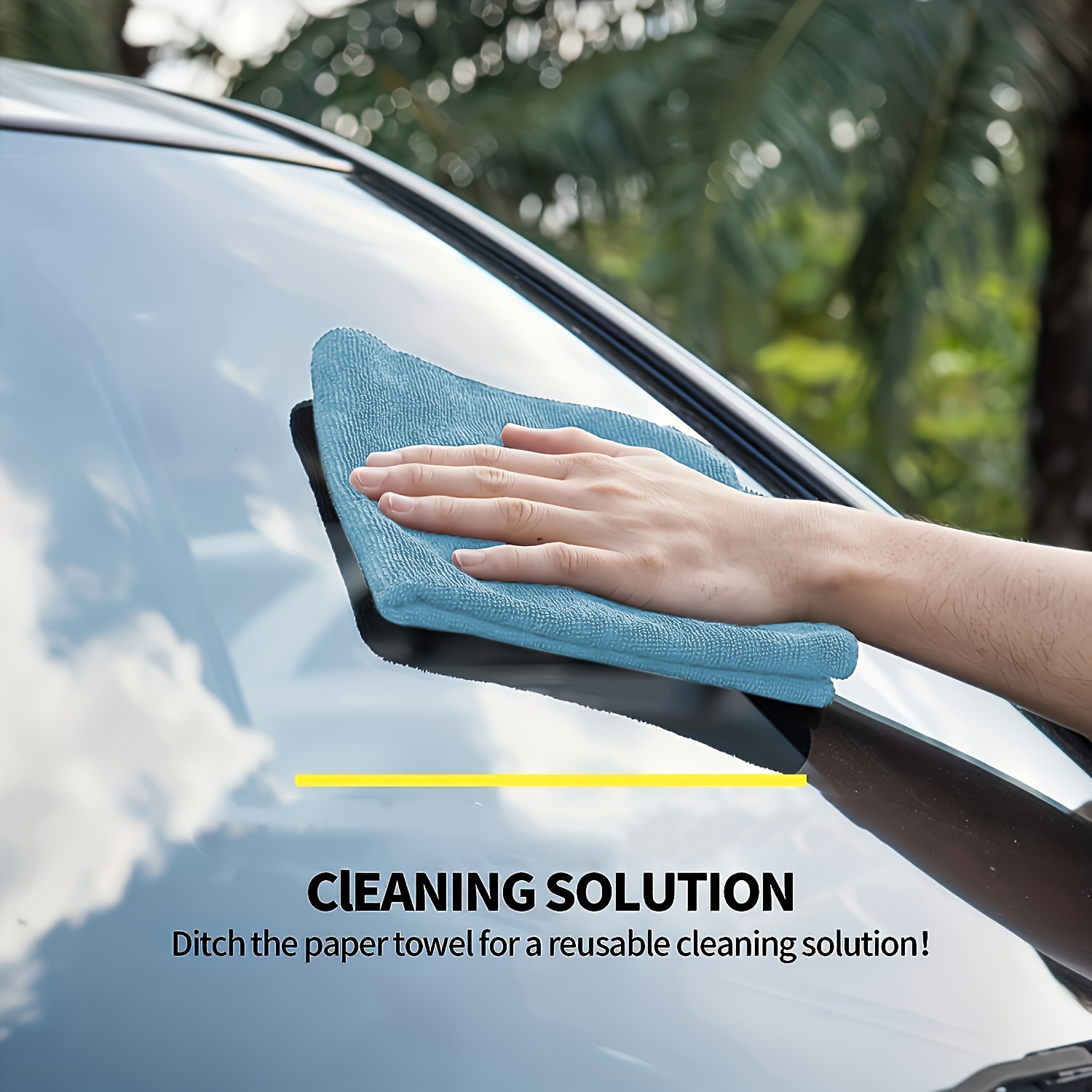 منشفة غسيل سيارات من الألياف ا - مراجعة Microfiber Car Drying Towel Super Absorbent وسعره