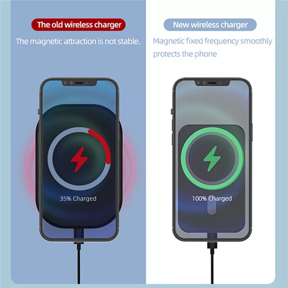 شاحن لاسلكي حامل هاتف السيارة  - مراجعة Wireless Car Charger Mount Fast Charging وسعره
