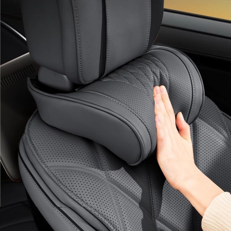 وسادة مسند رأس السيارة الفاخرة - مراجعة Memory Foam Car Neck Pillow Lumbar Support وسعره