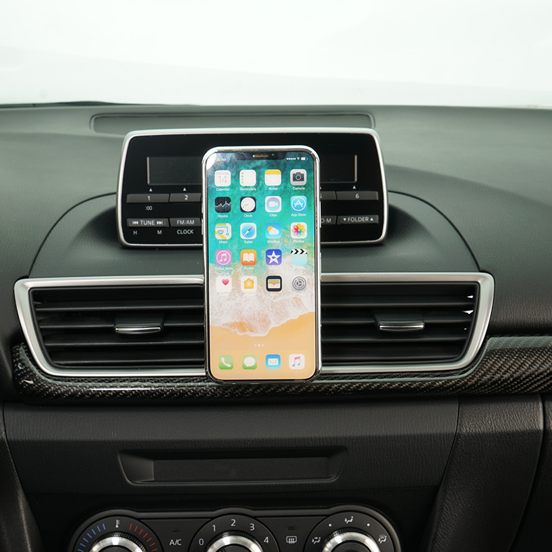 حامل هاتف السيارة لمازدا 3 Axe - مراجعة Magnetic Phone Holder For Car Vent وسعره