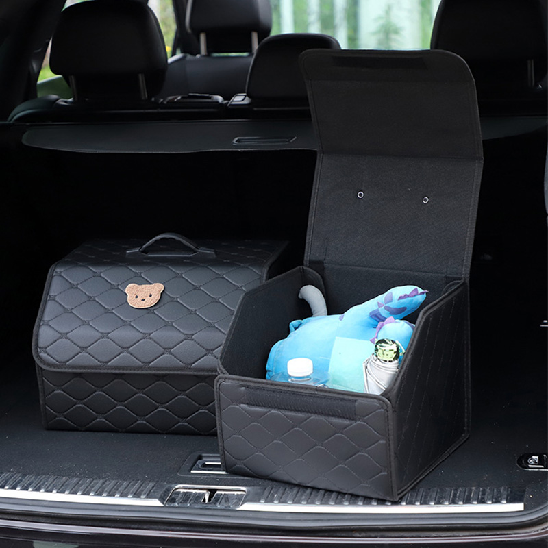 منظم تخزين صندوق السيارة الجدي - مراجعة Car Trunk Organizer Foldable Storage Box وسعره
