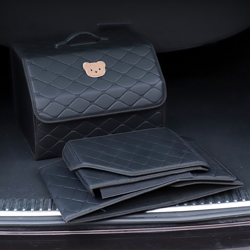 منظم تخزين صندوق السيارة الجدي - مراجعة Car Trunk Organizer Foldable Storage Box وسعره